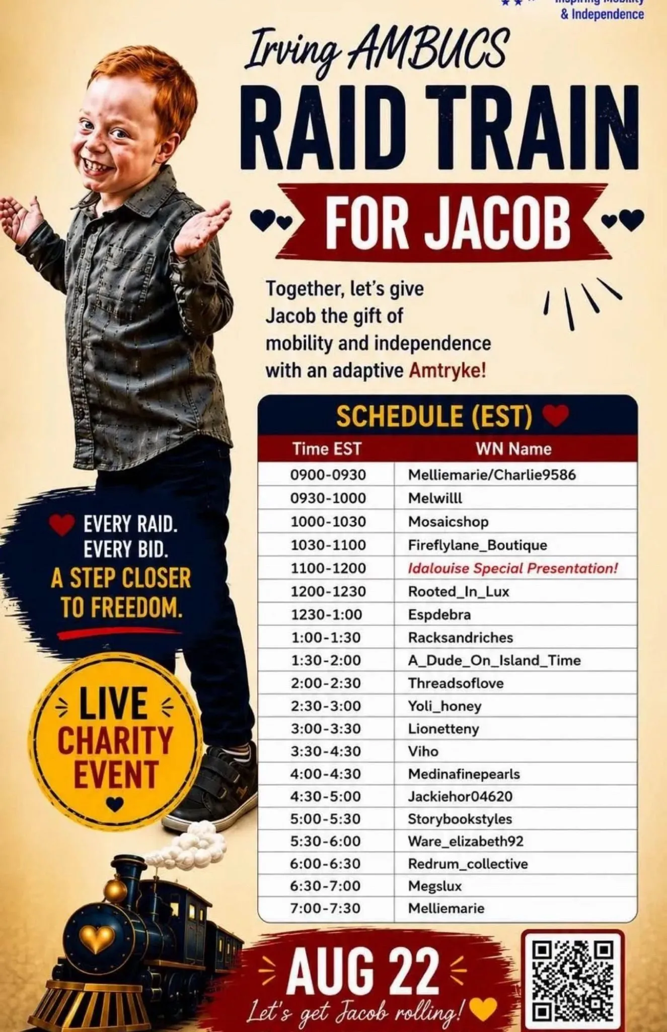 Thumbnail for live show