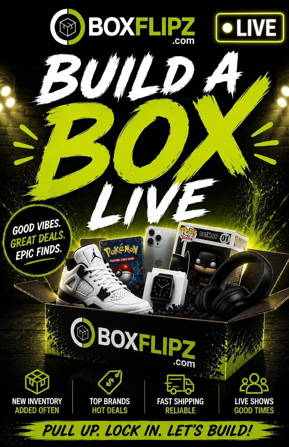 Thumbnail for live show