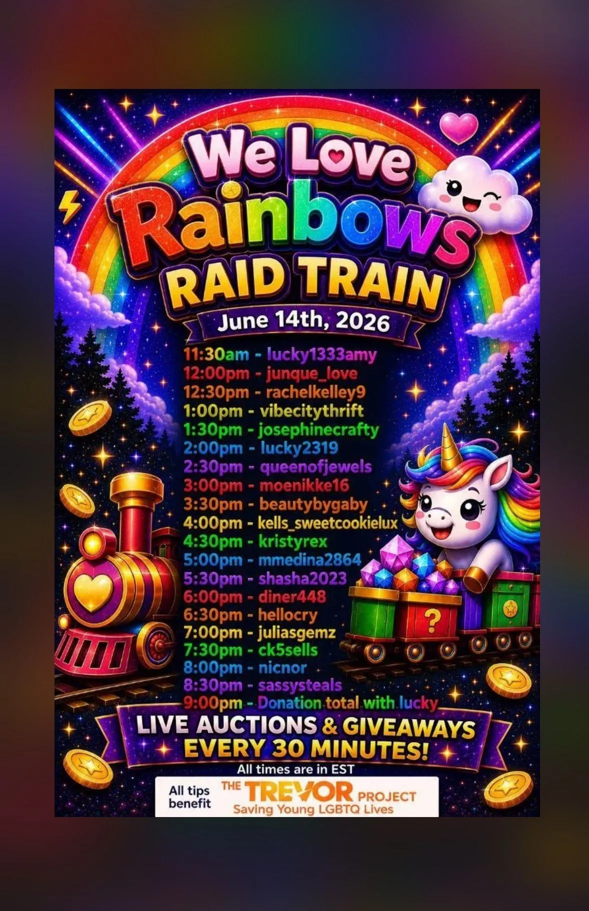 Thumbnail for live show