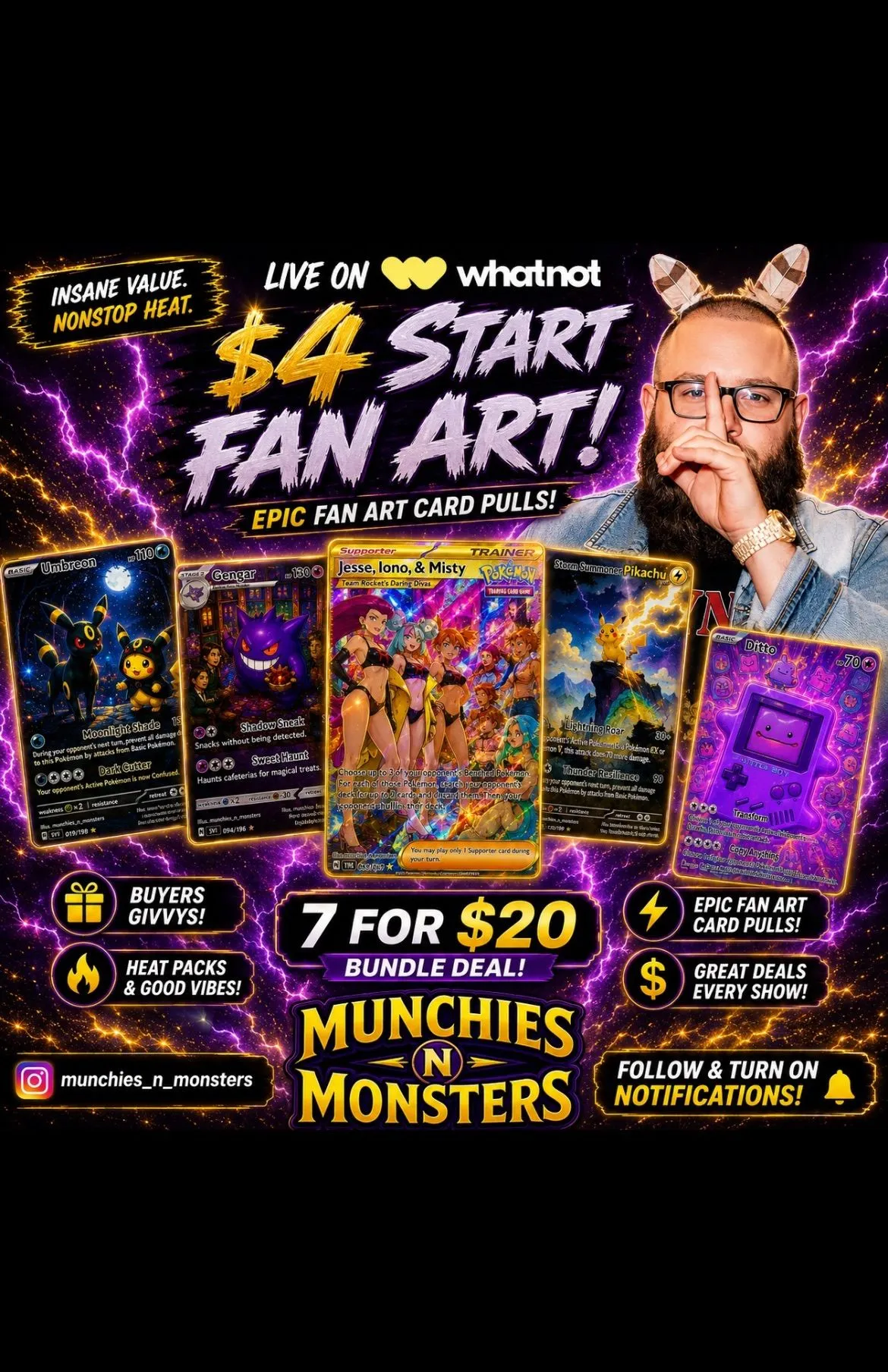 Thumbnail for live show
