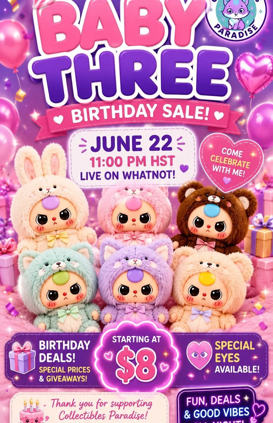 ライブ用のサムネイル