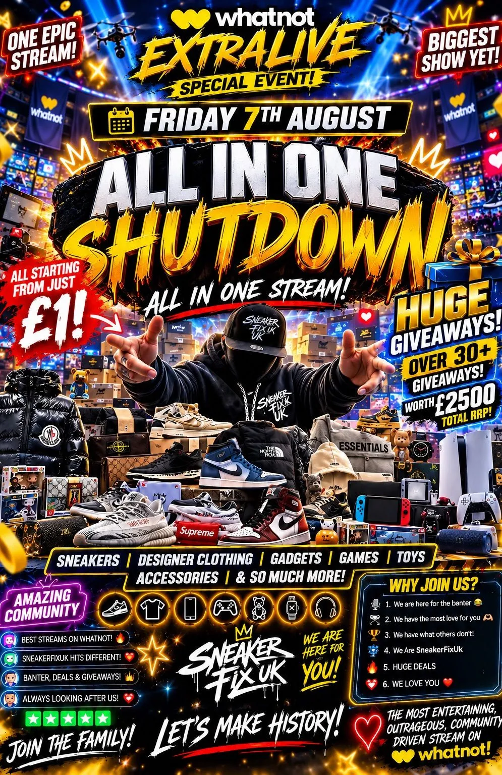 Thumbnail for live show