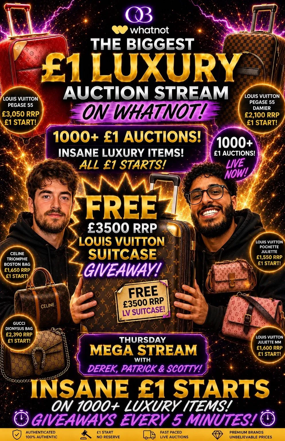 Thumbnail for live show