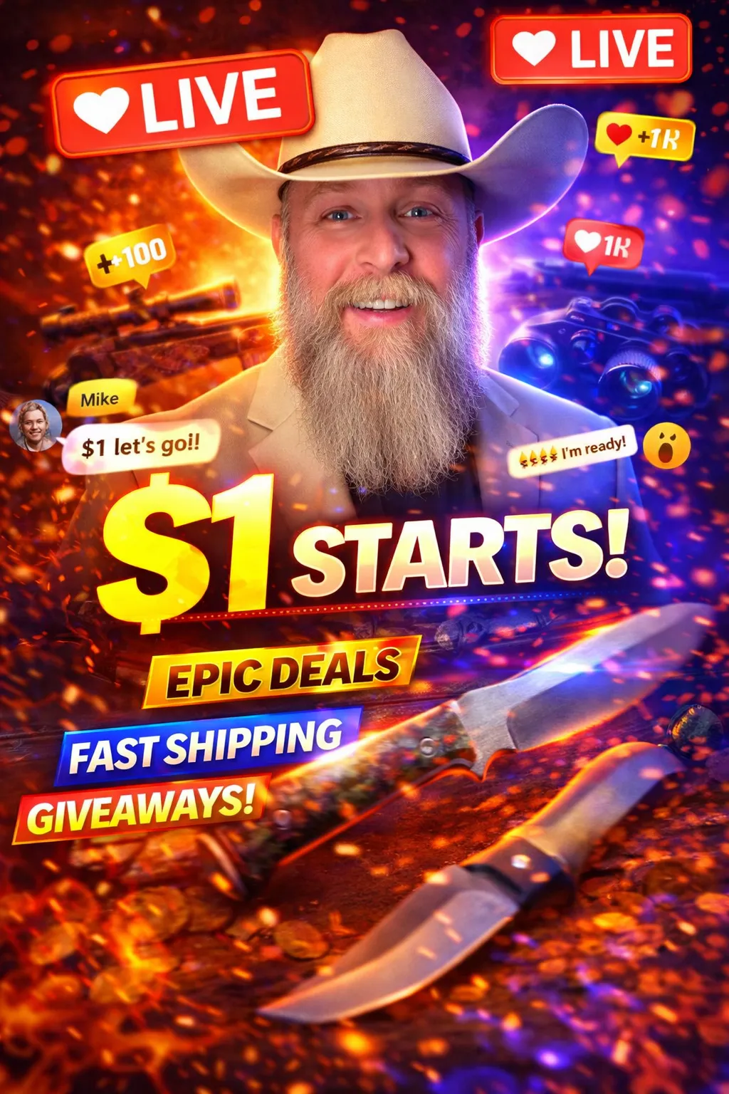 Thumbnail for live show