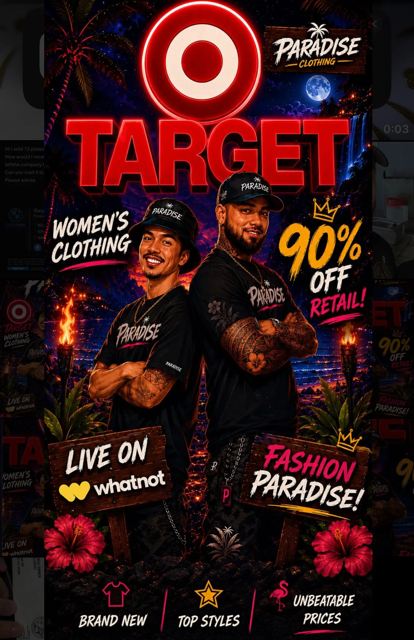 Thumbnail for live show