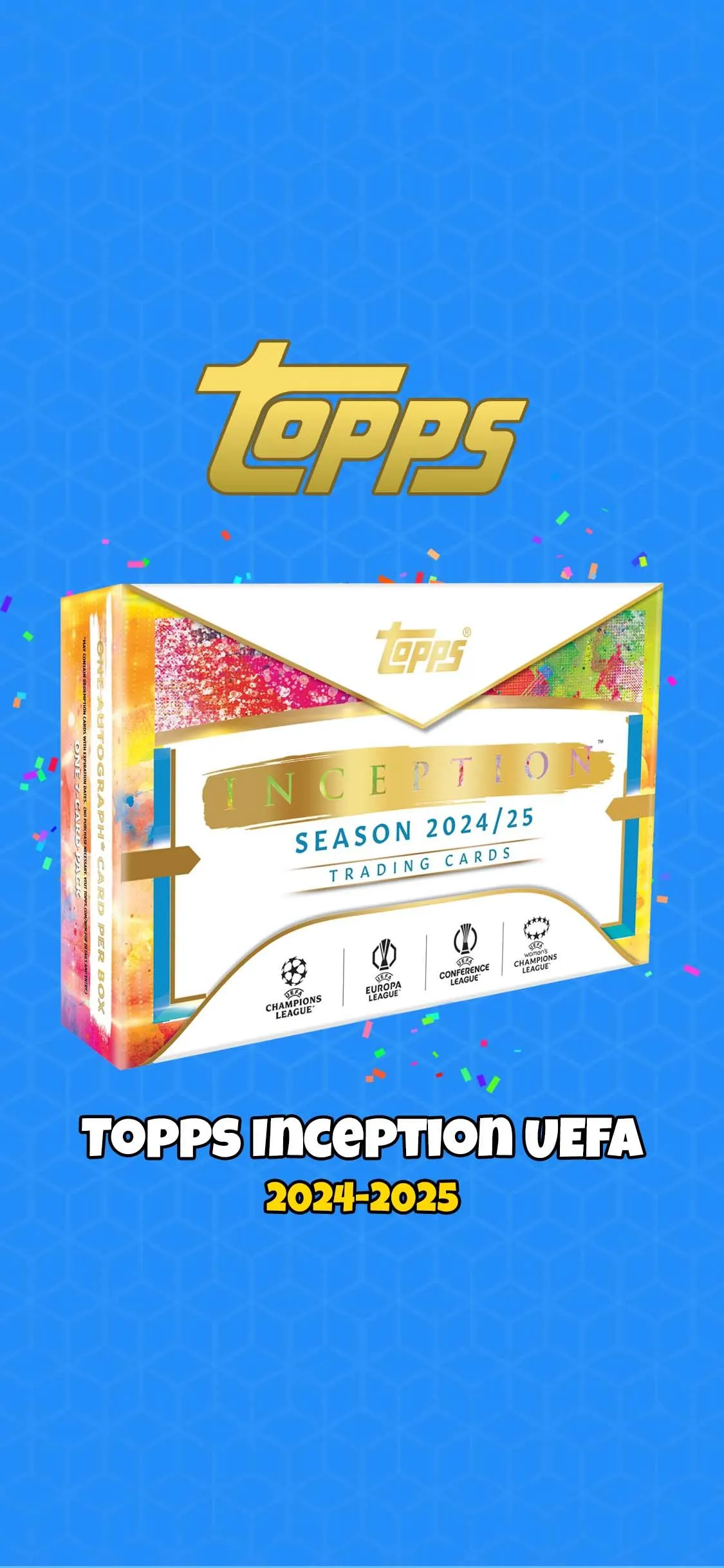 💥TOPPS INCEPTION UEFA 2024-2025💥