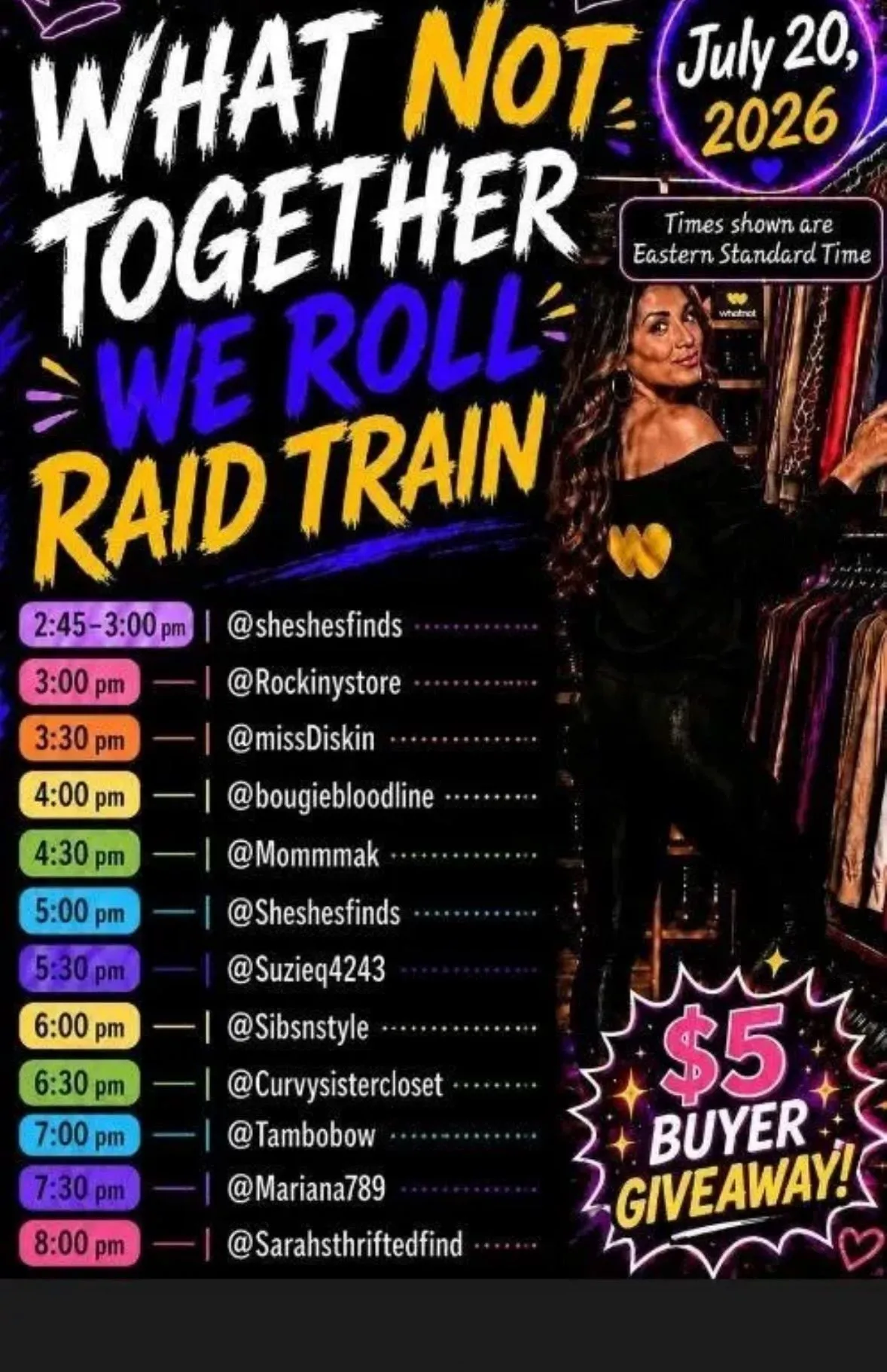 Thumbnail for live show