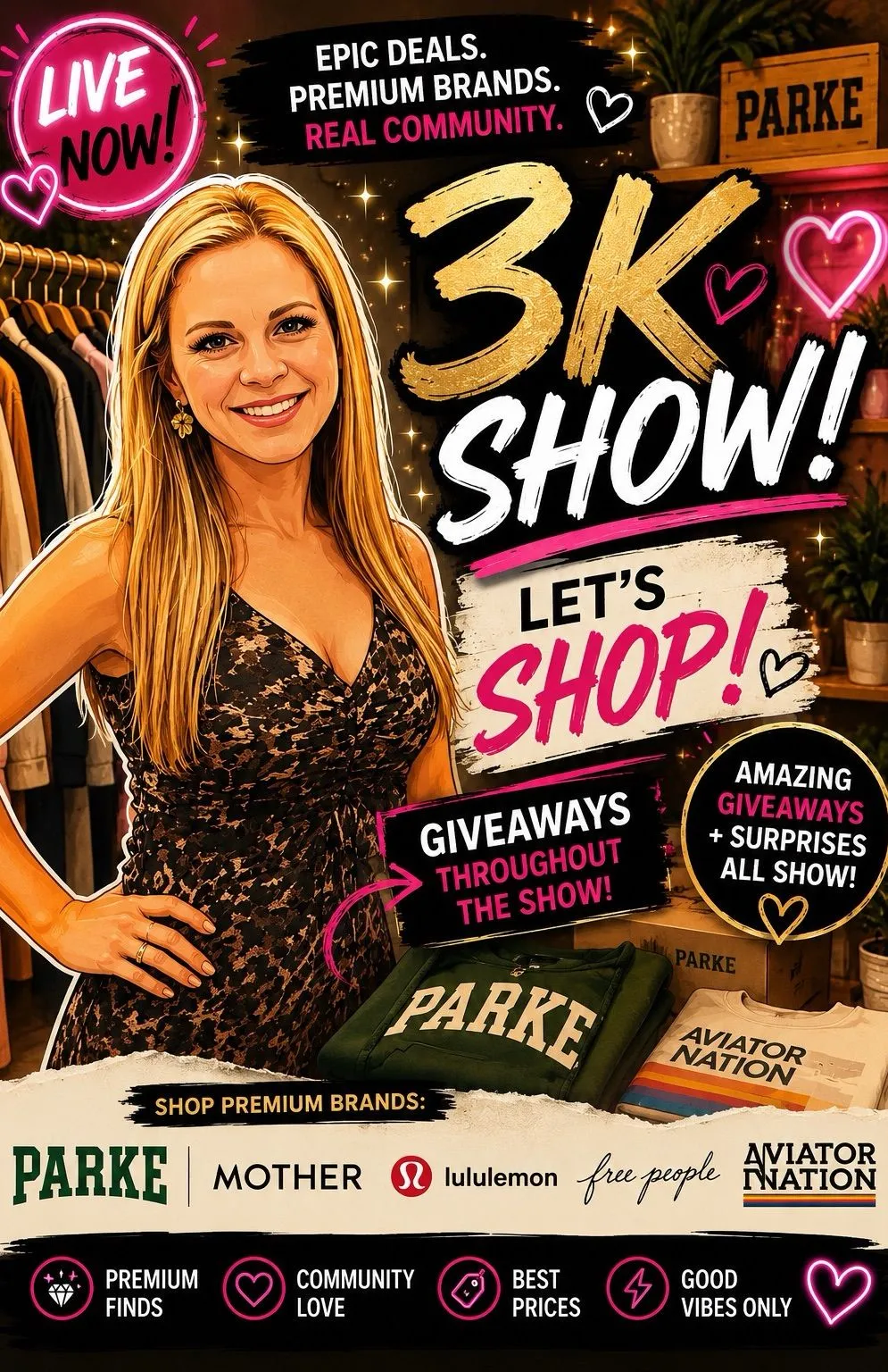 Thumbnail for live show