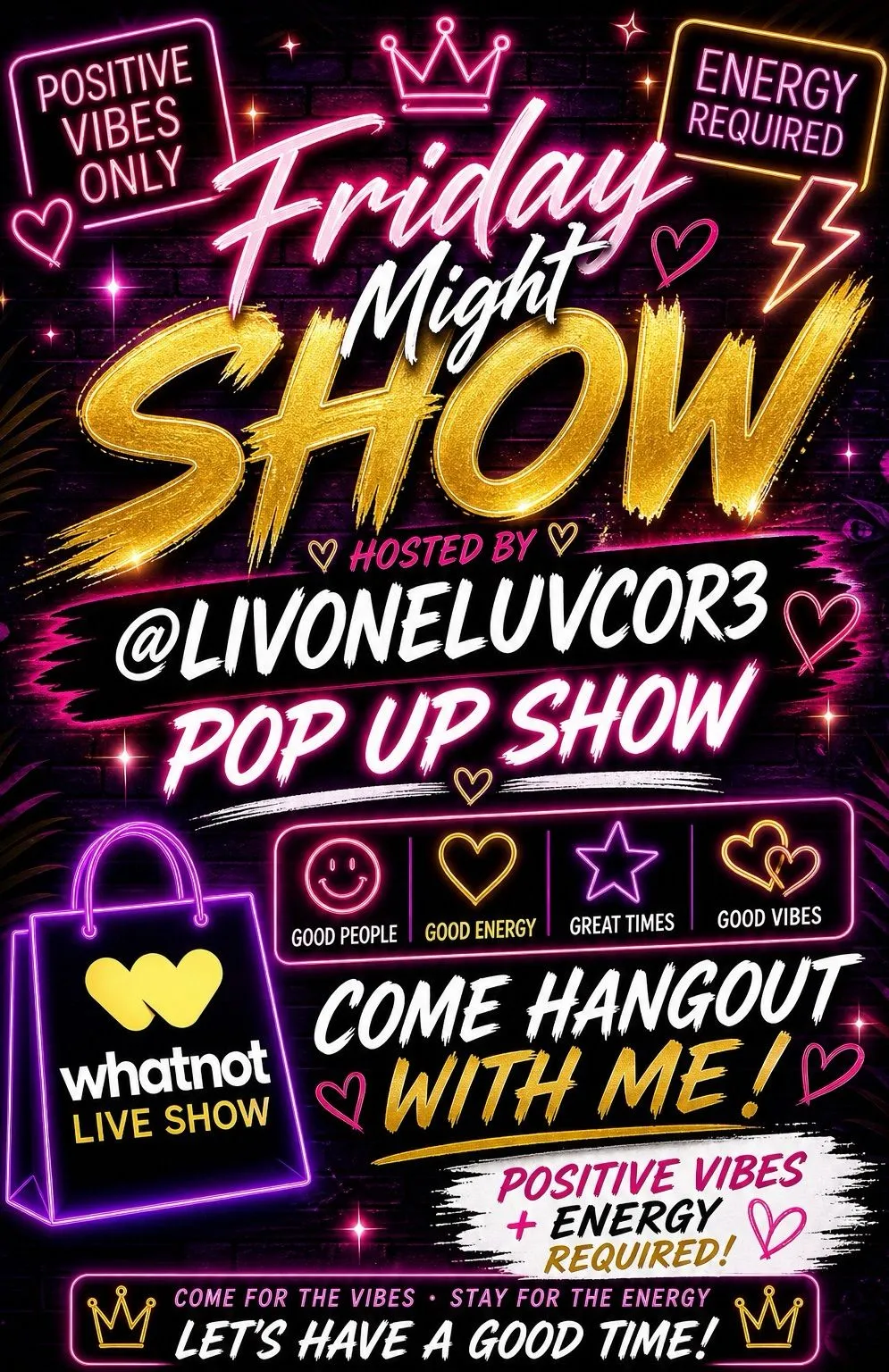 Thumbnail for live show