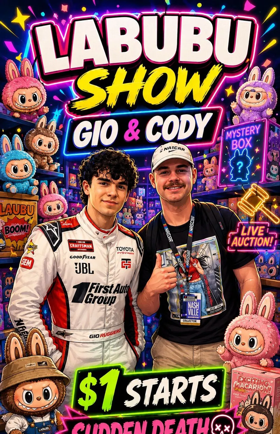 Thumbnail for live show