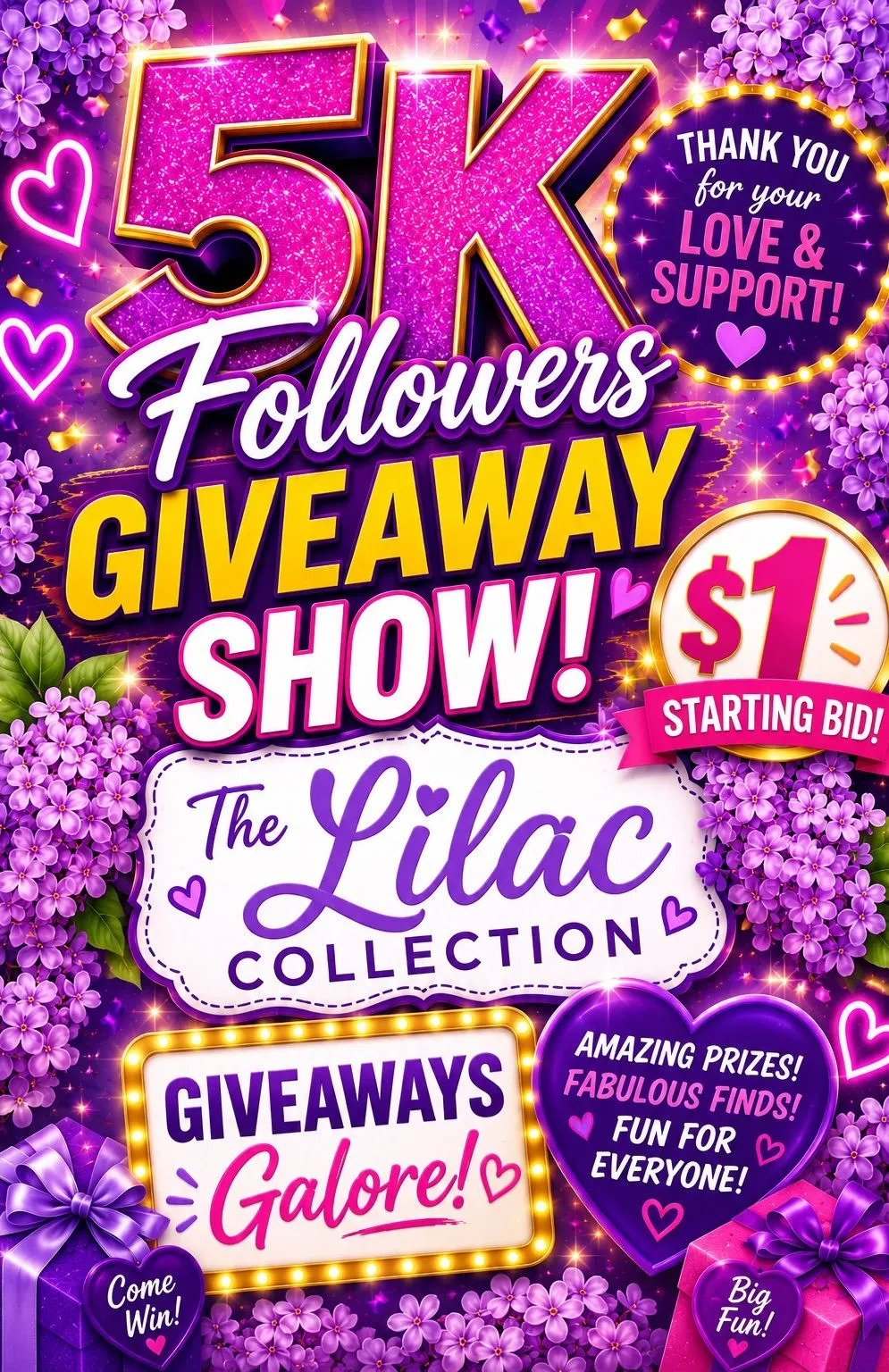 Thumbnail for live show