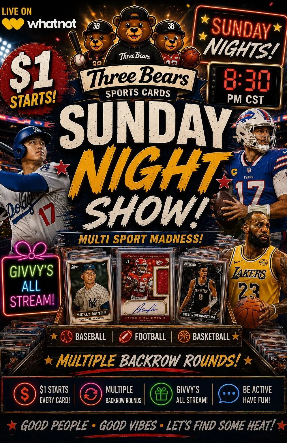 Thumbnail for live show