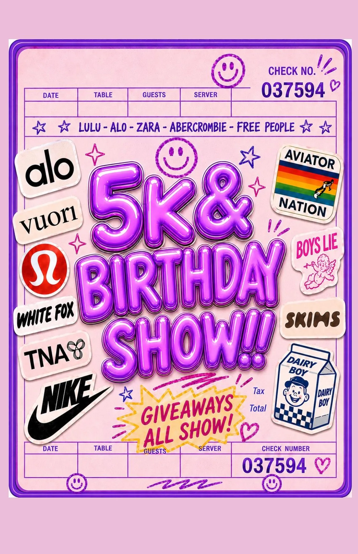 Thumbnail for live show