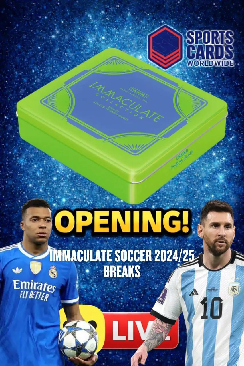 🇬🇧 Panini Immaculate Soccer 2024/25 Breaks with Beagle