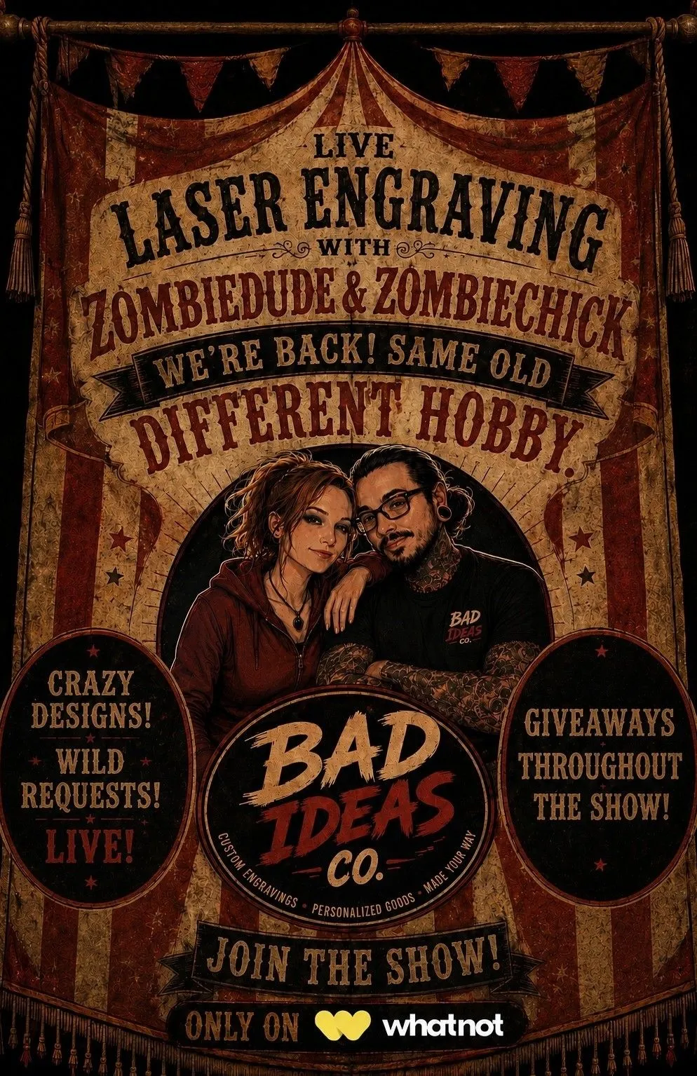 Thumbnail for live show