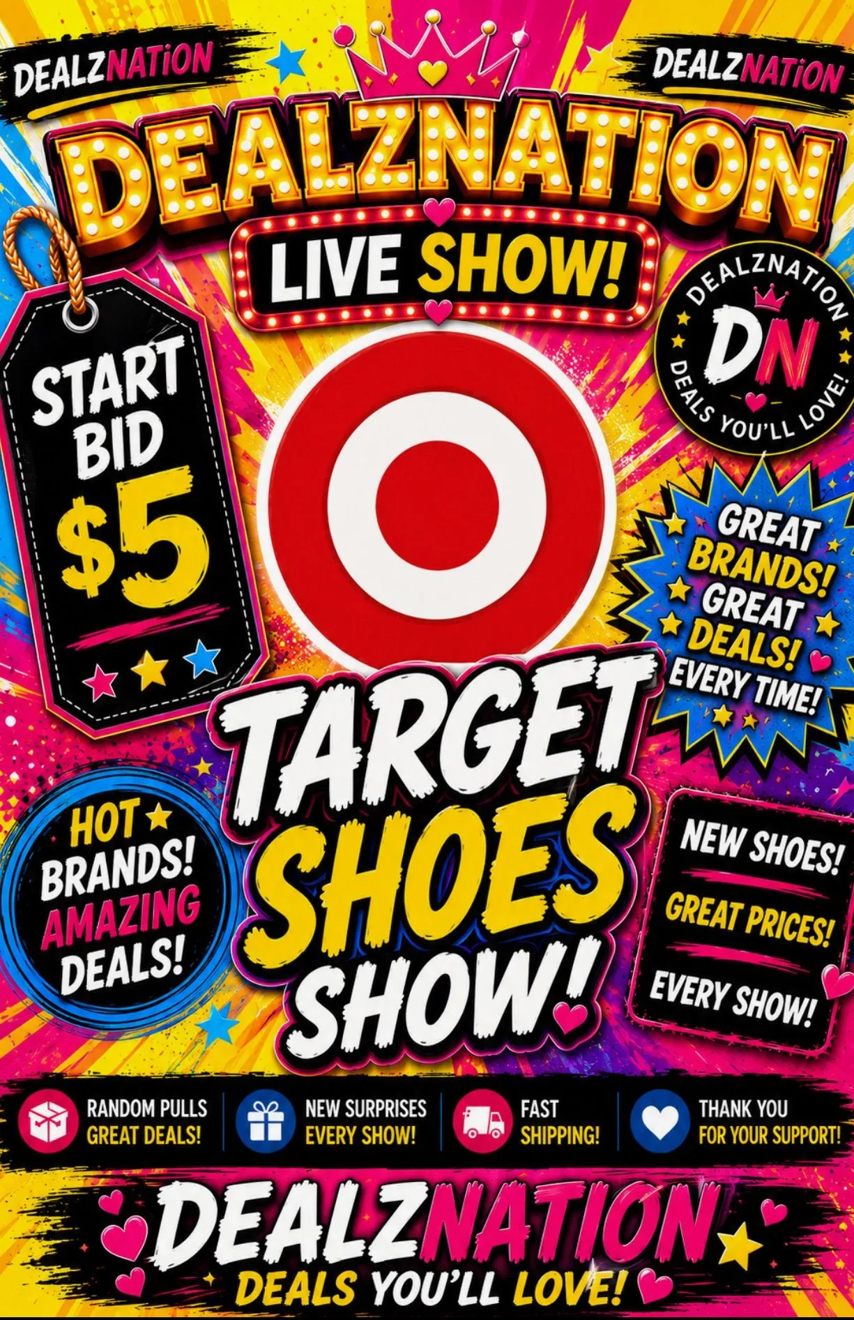 Thumbnail for live show