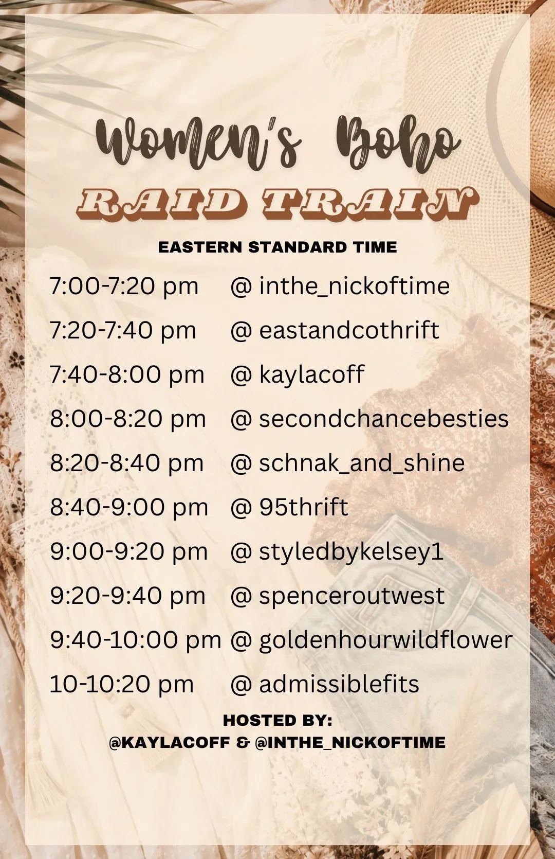 Thumbnail for live show