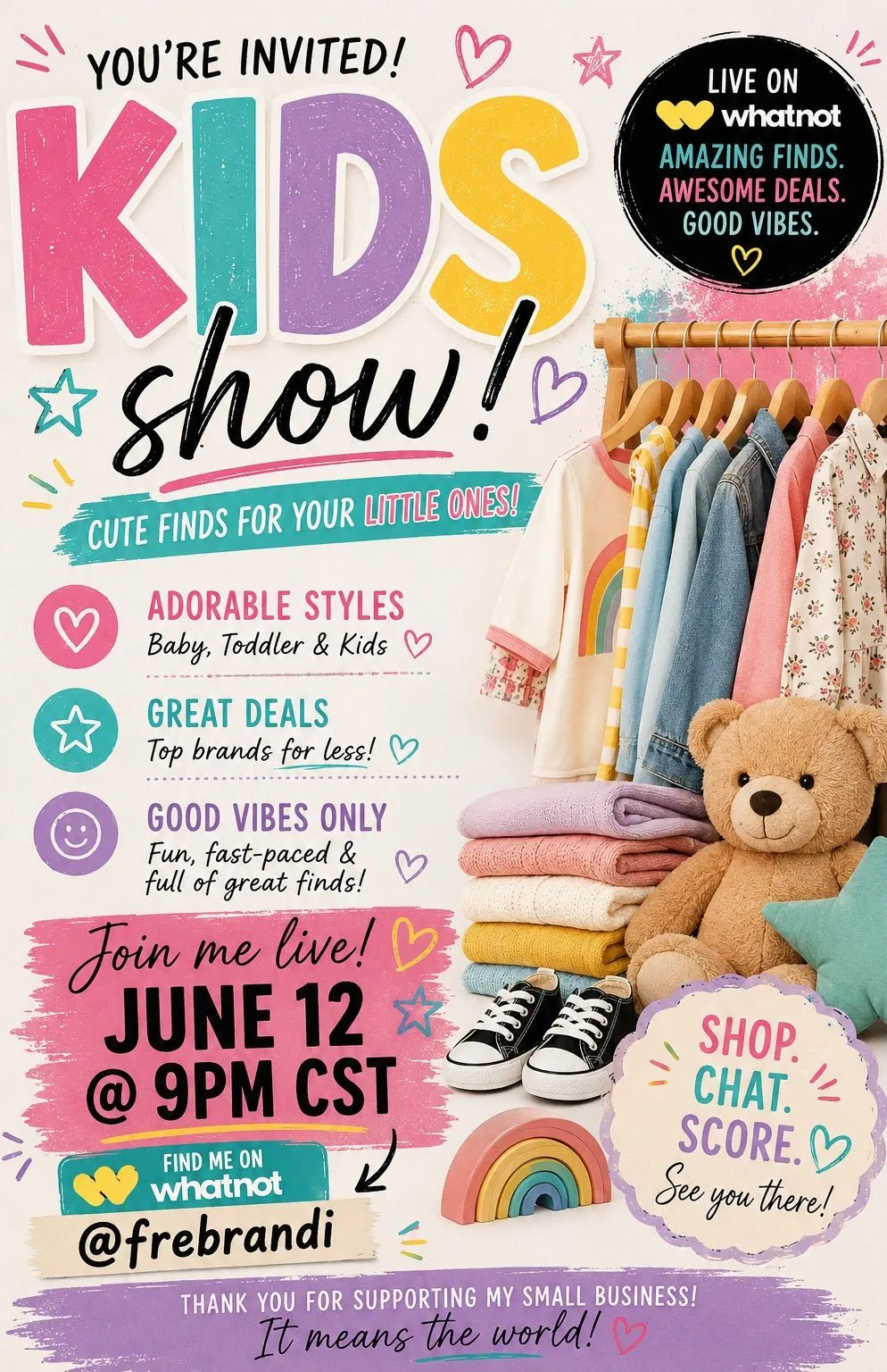 Thumbnail for live show