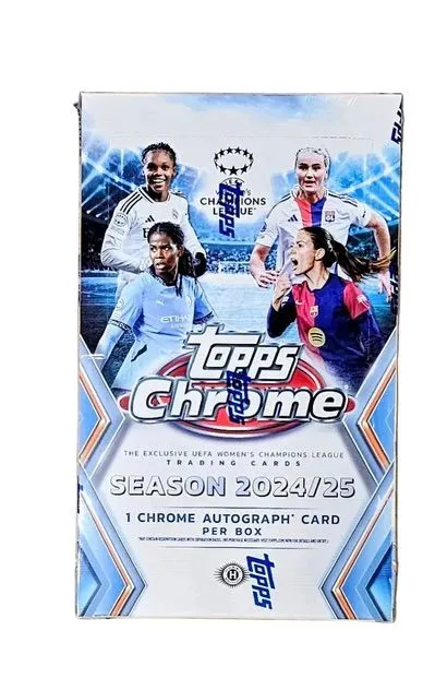 Topps chrome woman’s UCL Pyp/pyt double boxer
