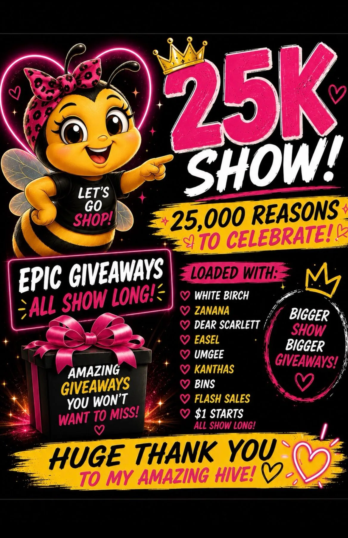 Thumbnail for live show