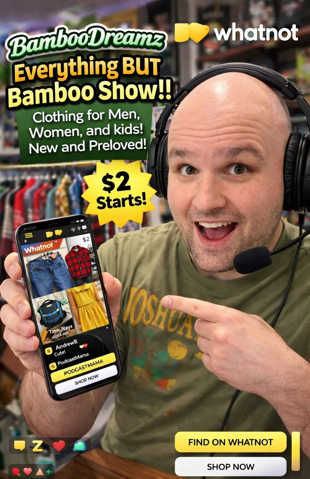 Thumbnail for live show