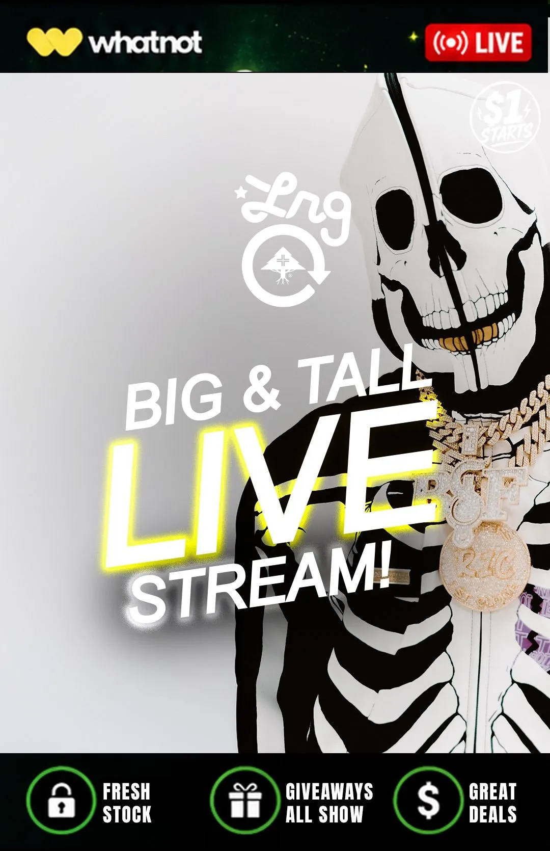 Thumbnail for live show