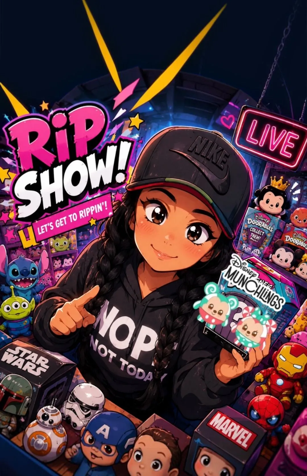 Thumbnail for live show
