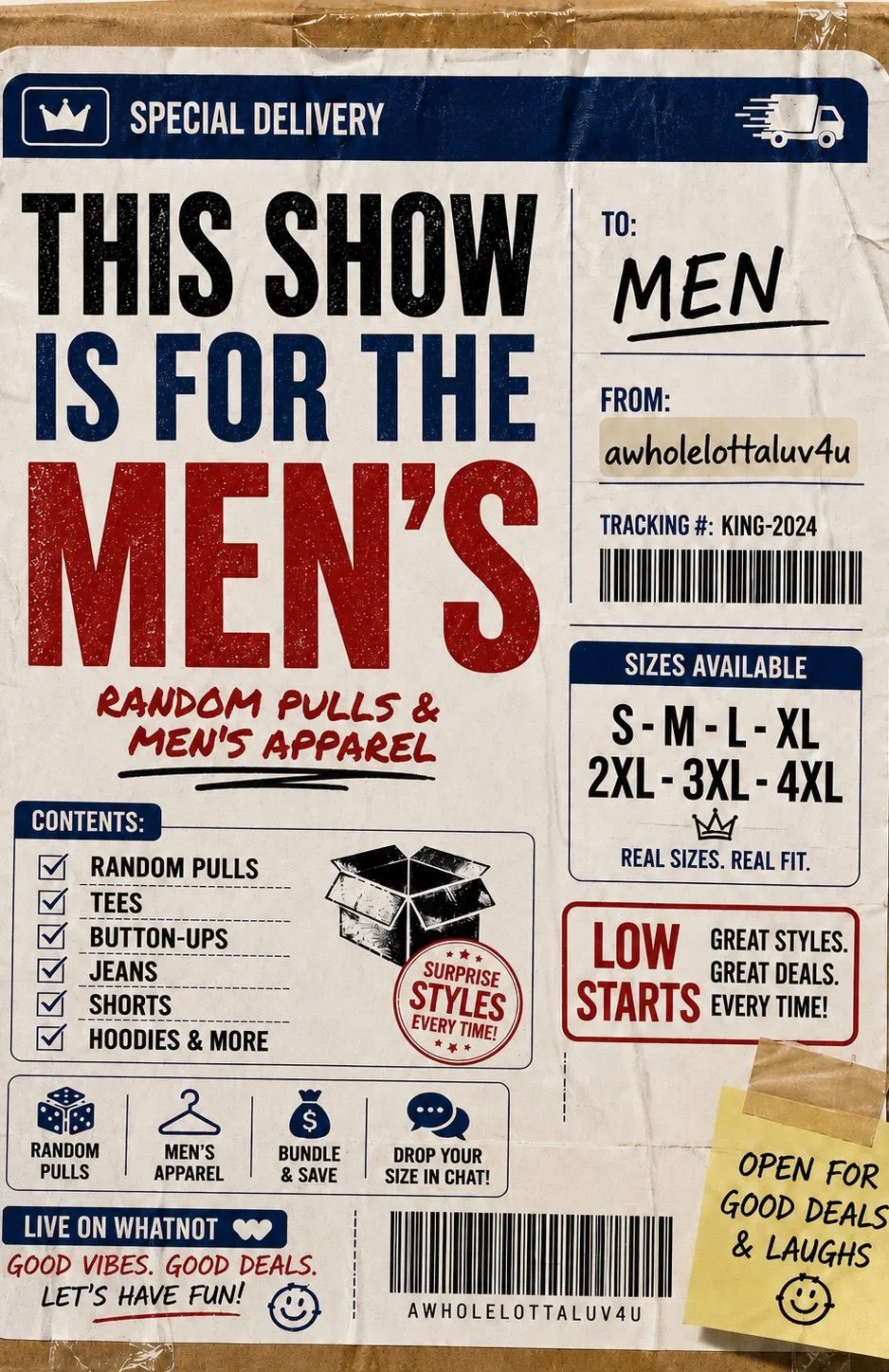 Thumbnail for live show