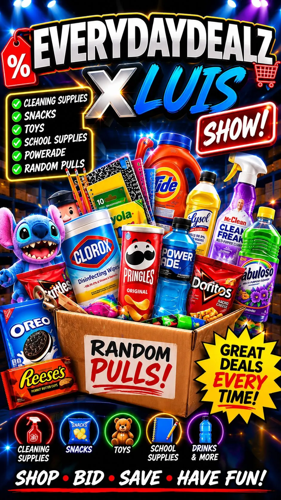 Thumbnail for live show
