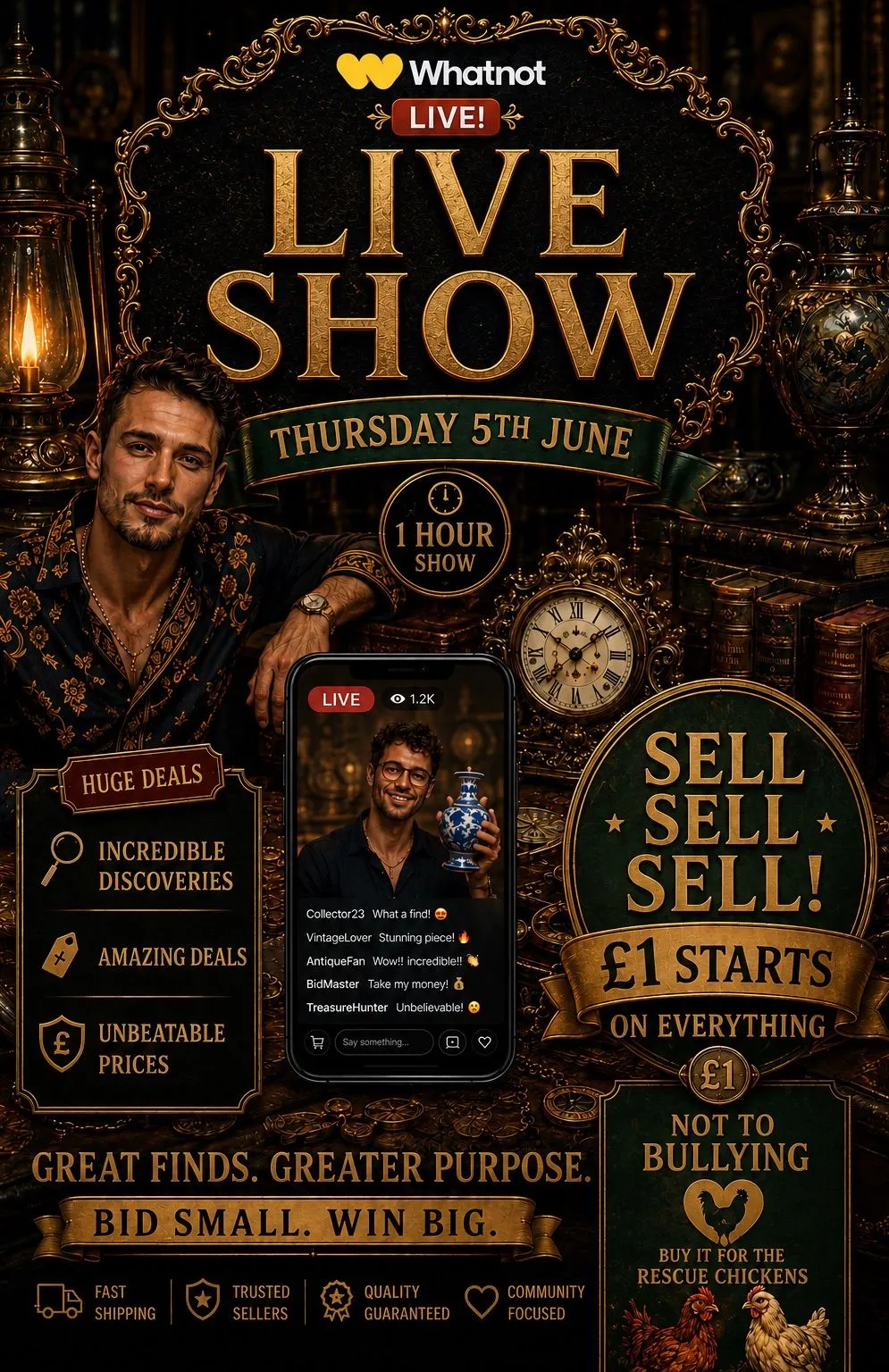 Thumbnail for live show