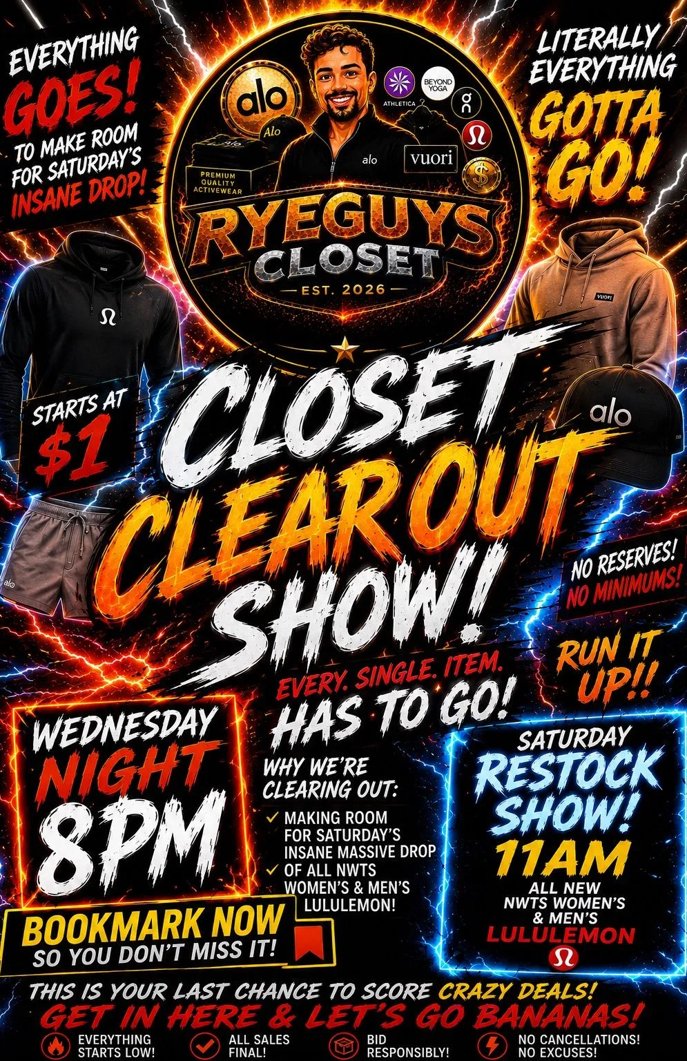 Thumbnail for live show
