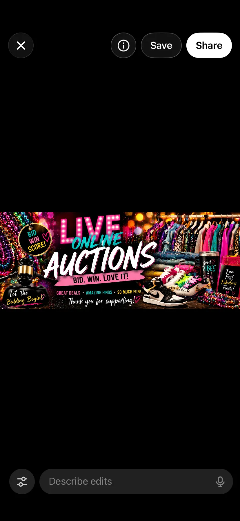 Thumbnail for live show