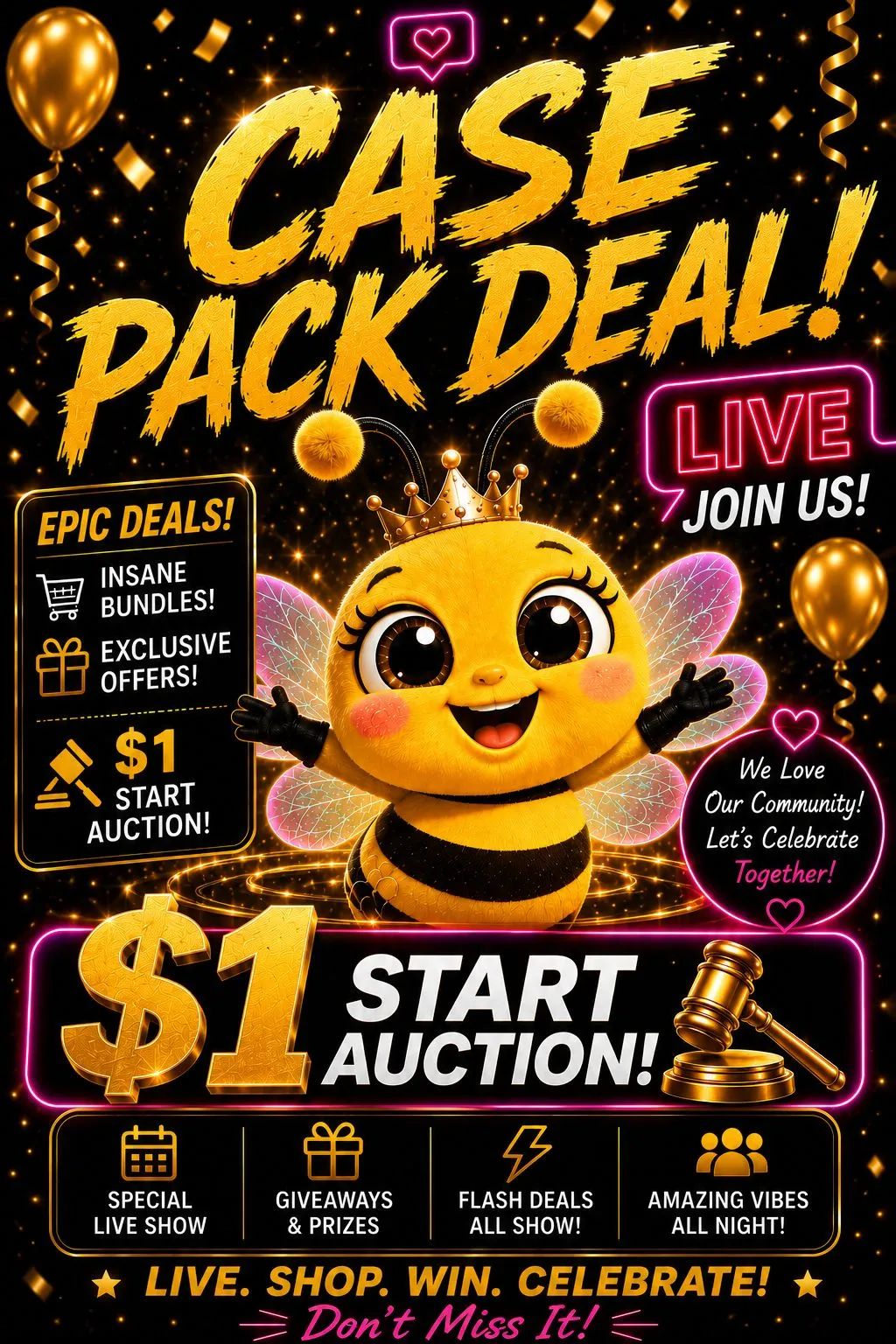 Thumbnail for live show