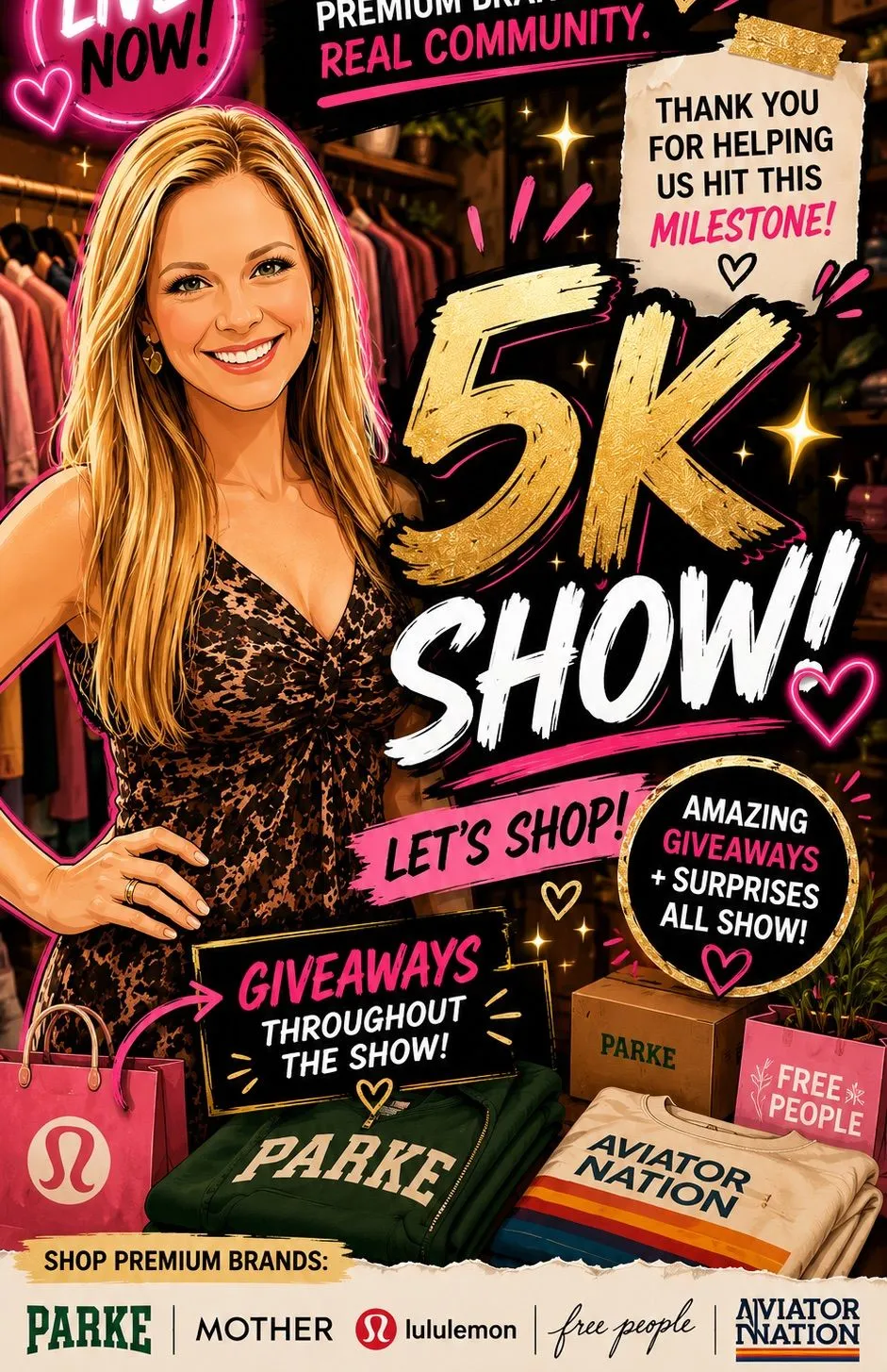 Thumbnail for live show