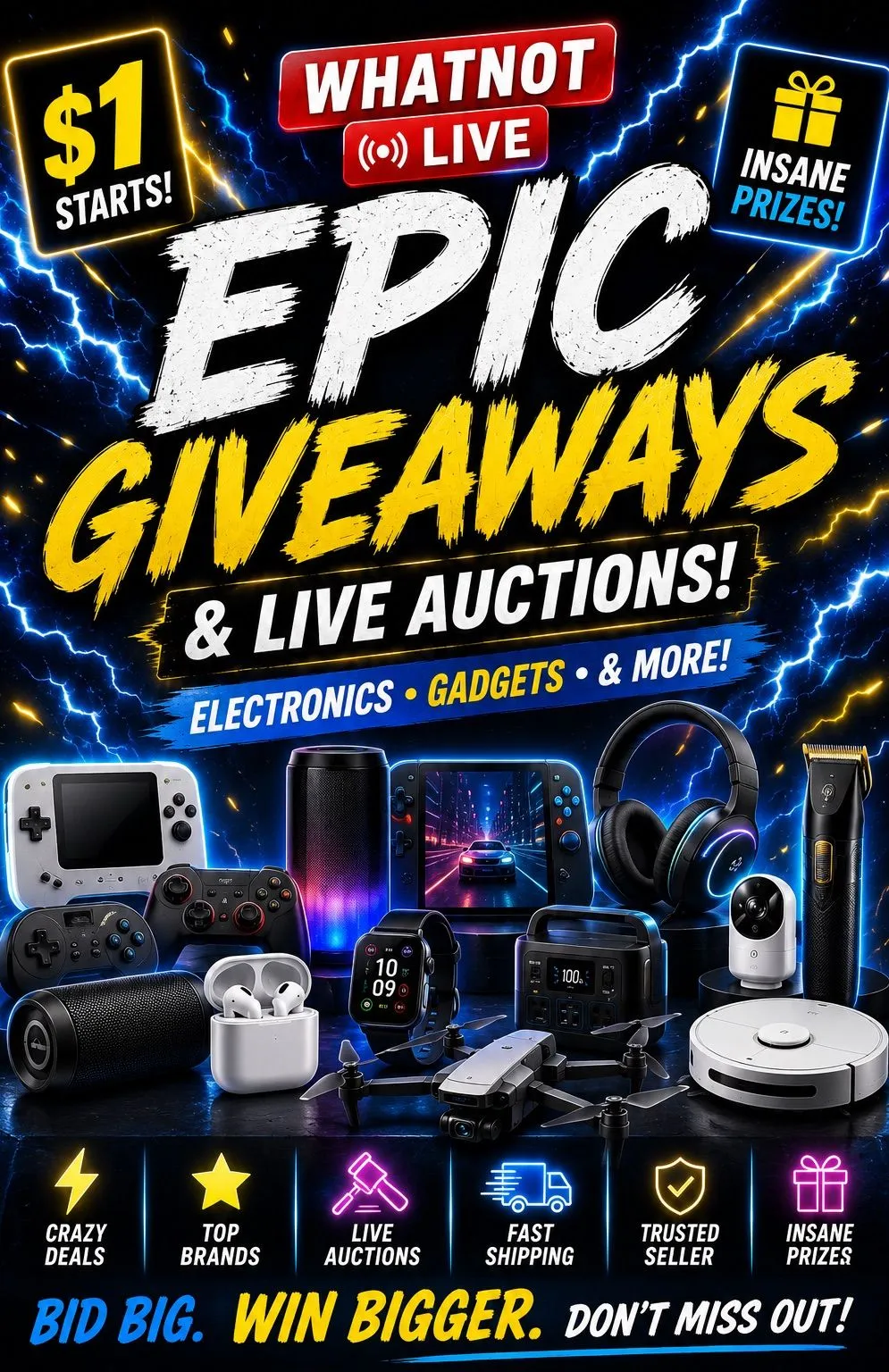 Thumbnail for live show