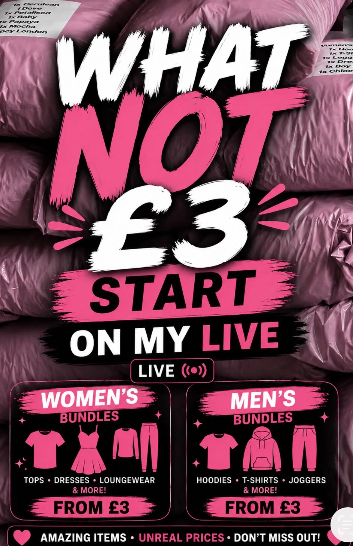 Thumbnail for live show