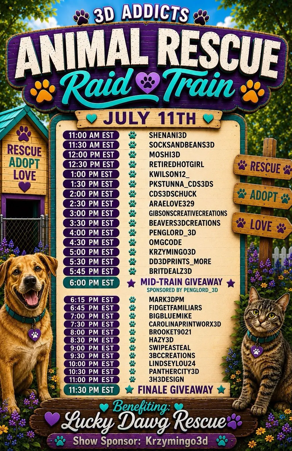 Thumbnail for live show