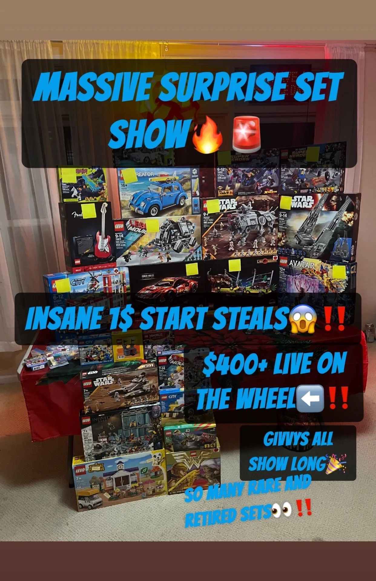 Thumbnail for live show