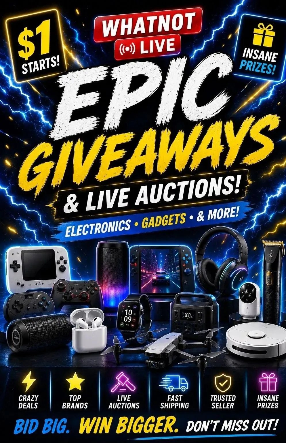Thumbnail for live show