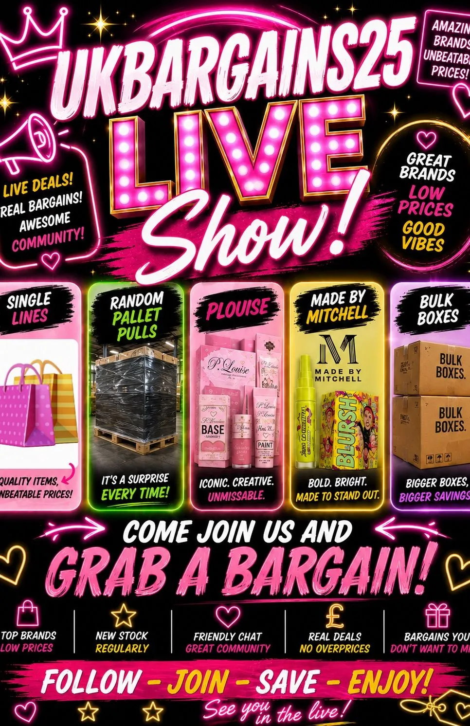 Thumbnail for live show
