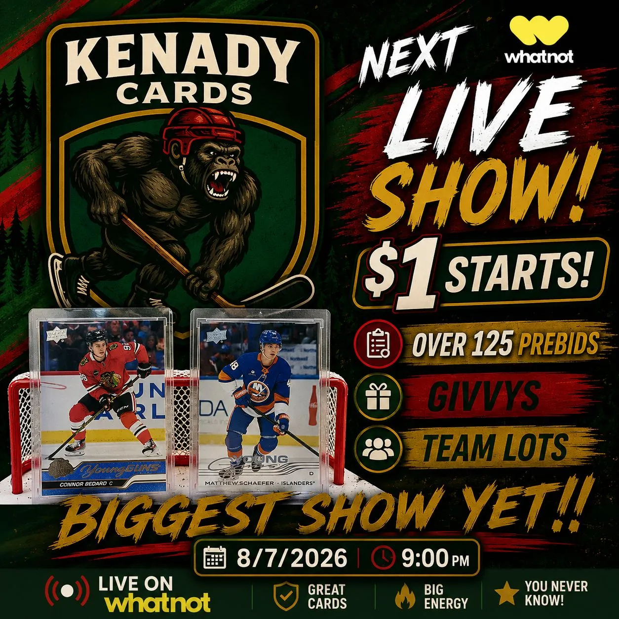 Thumbnail for live show