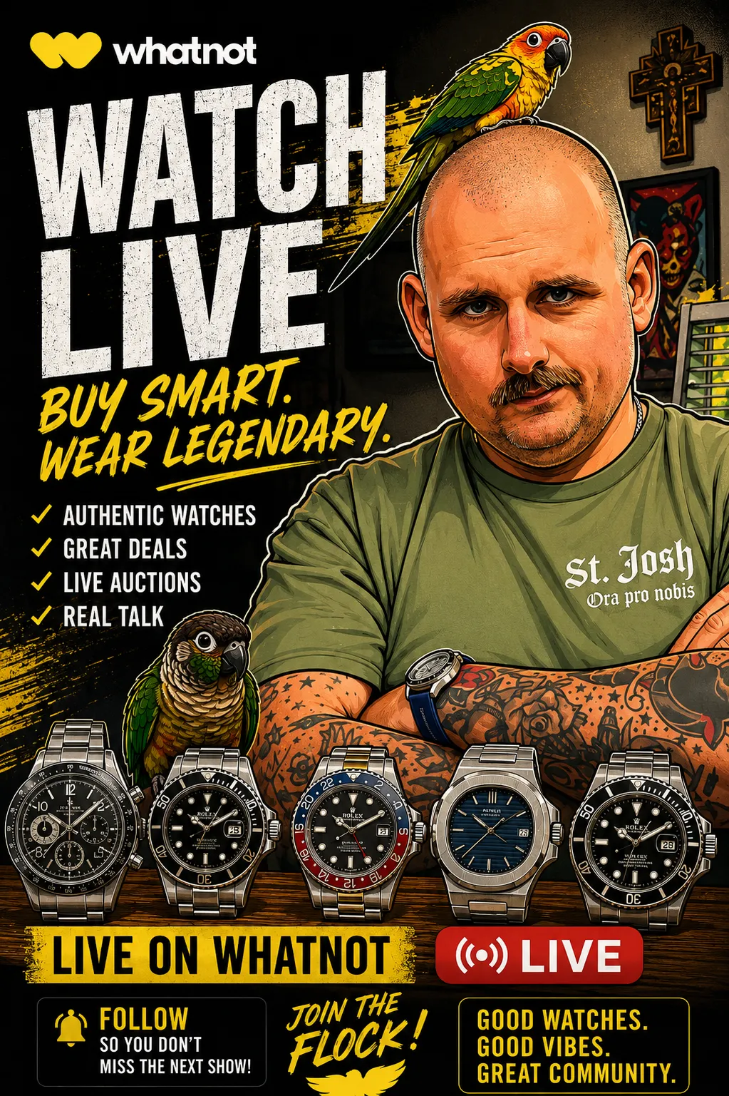 Thumbnail for live show