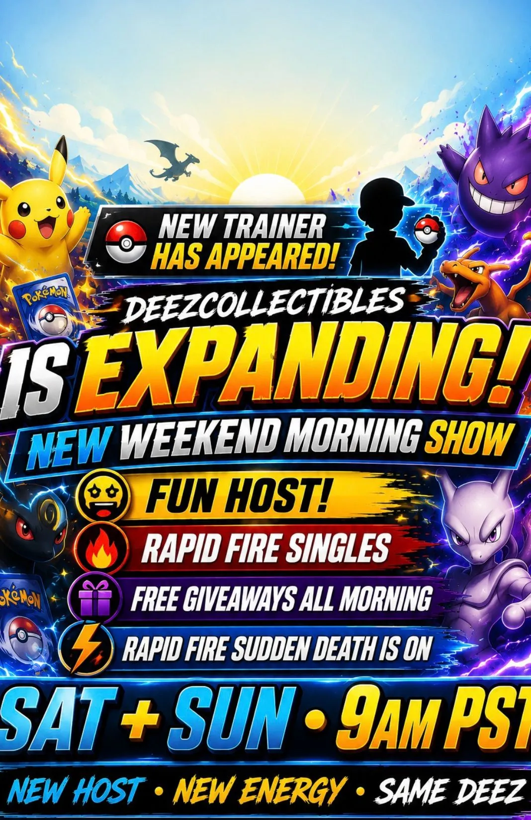 Thumbnail for live show