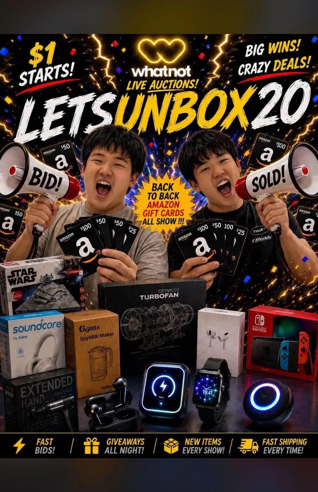 Thumbnail for live show