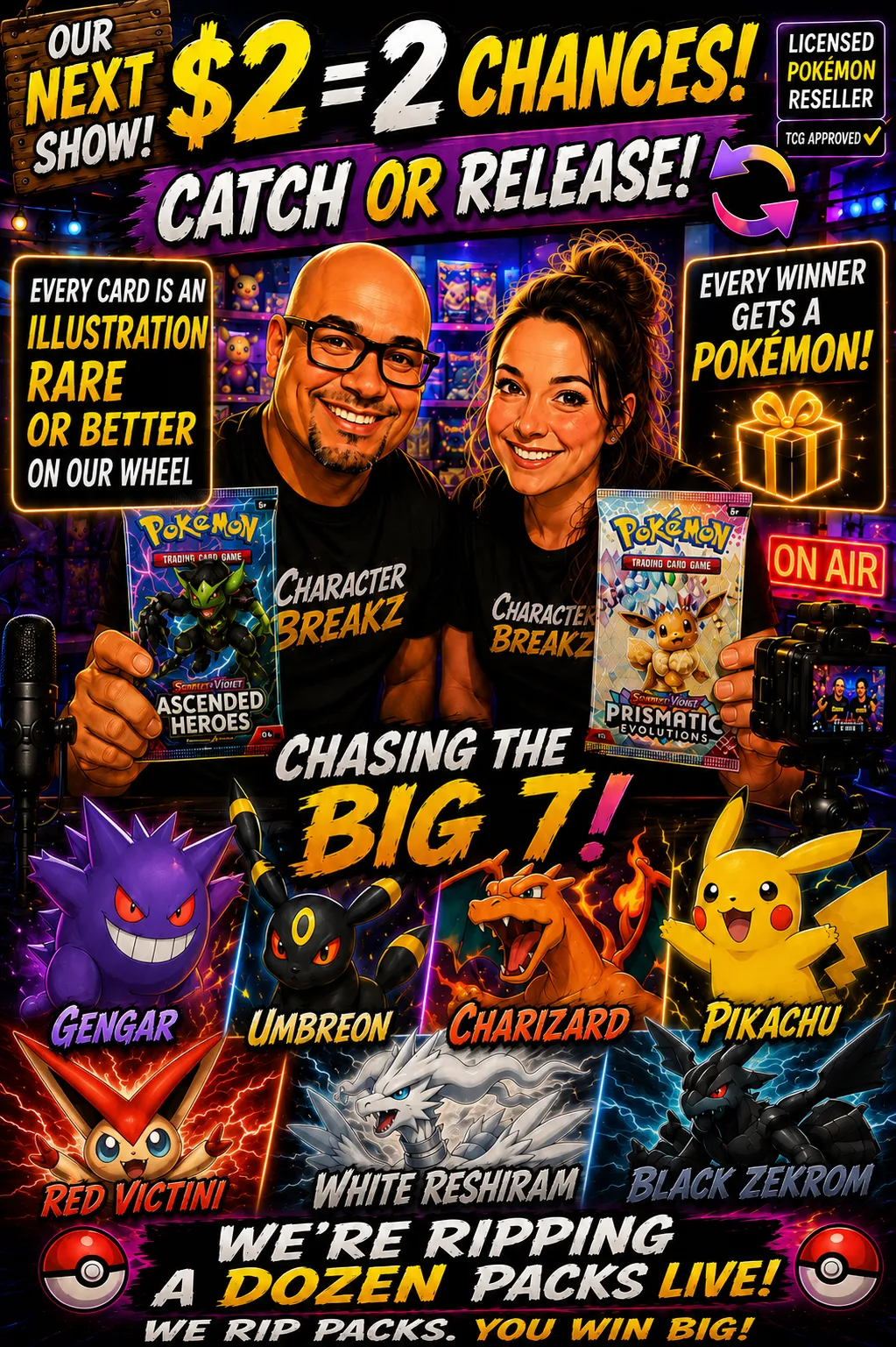 Thumbnail for live show