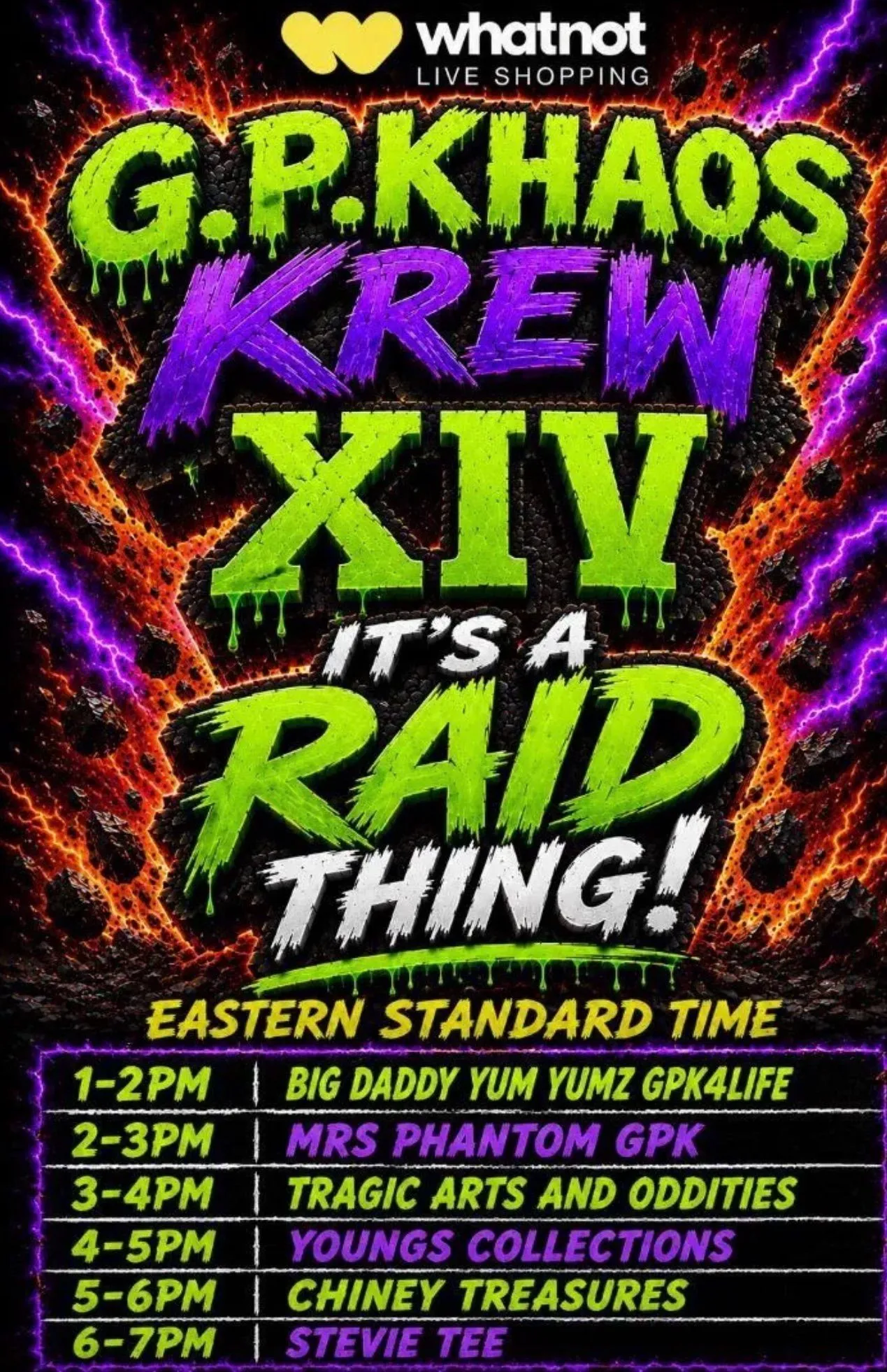 Thumbnail for live show