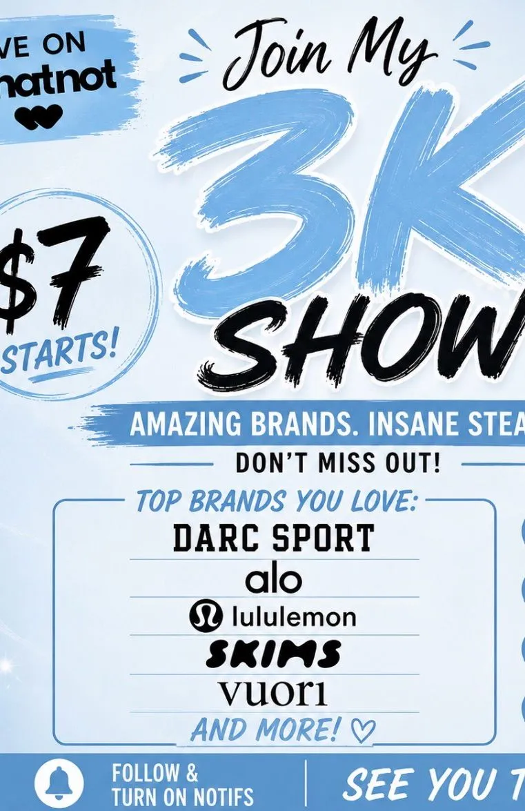 Thumbnail for live show