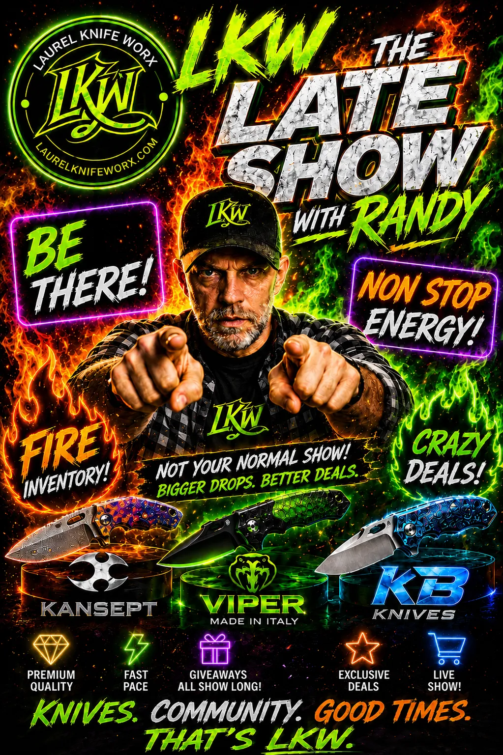 Thumbnail for live show