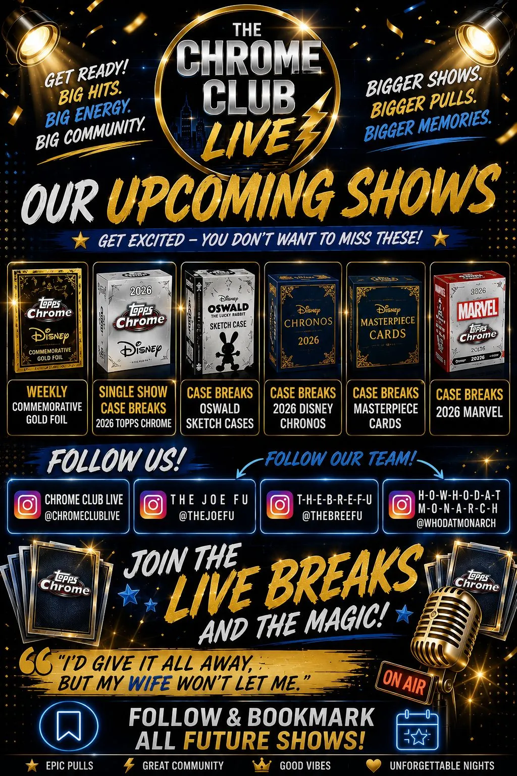 Thumbnail for live show