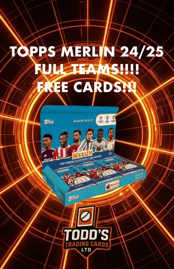 TOPPS MERLIN FULL TEAMS!!!!! GIVEAWAYS!!!!